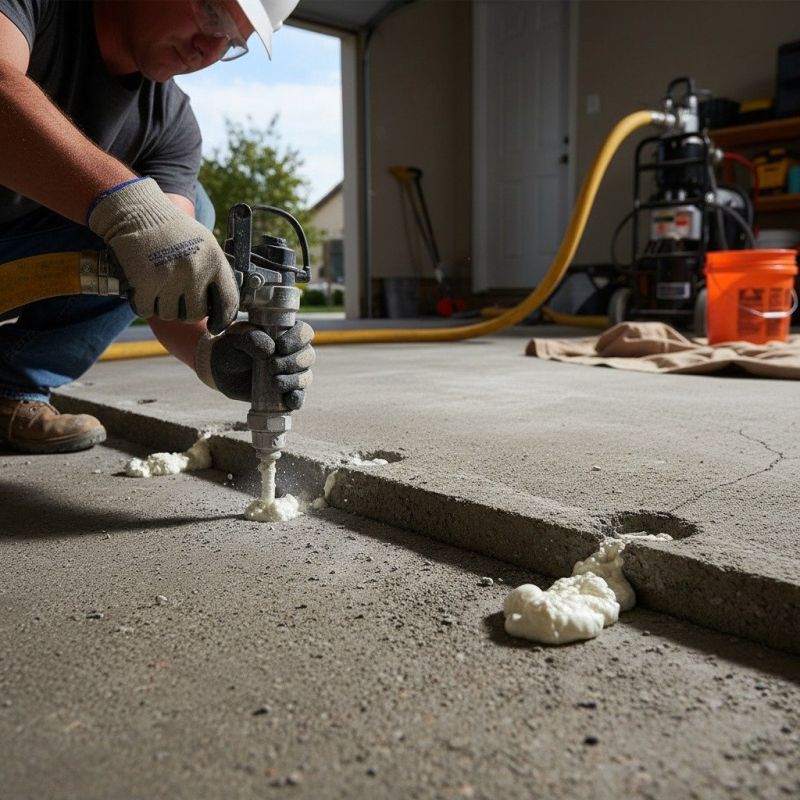 Commercial Concrete Leveling detail
